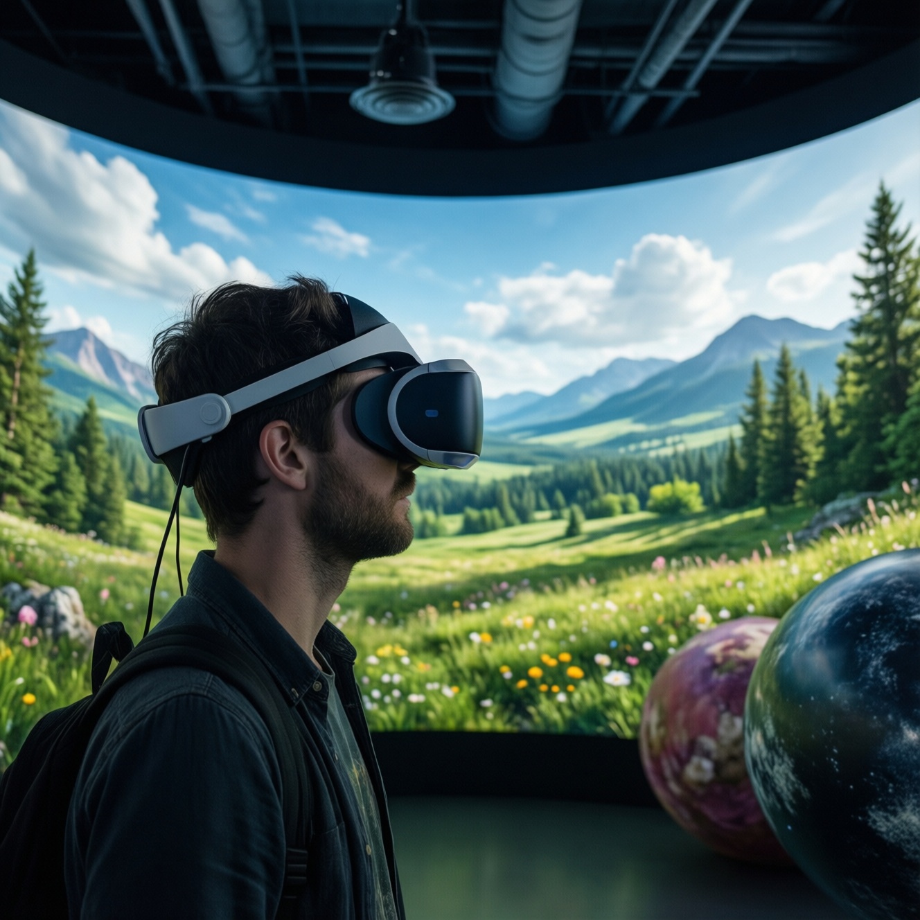 Как выбрать высоту камеры и точку обзора для Vr-видео с панорамной сценой